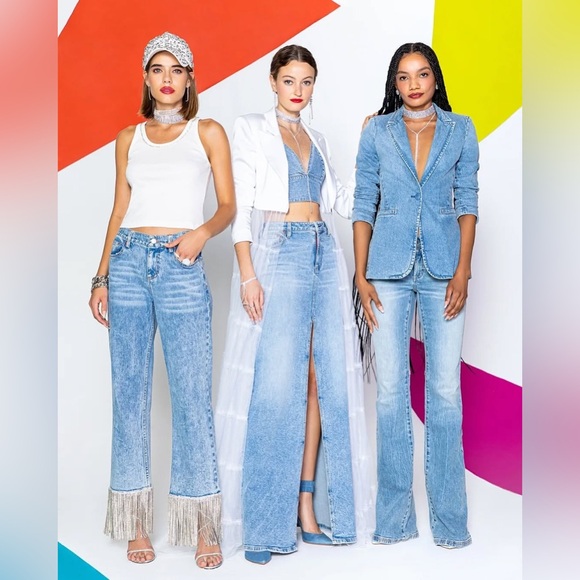 NWT ALICE + OLIVIA Everly Drama Tulle Maxi Blazer in White Size XS - Picture 14 of 17